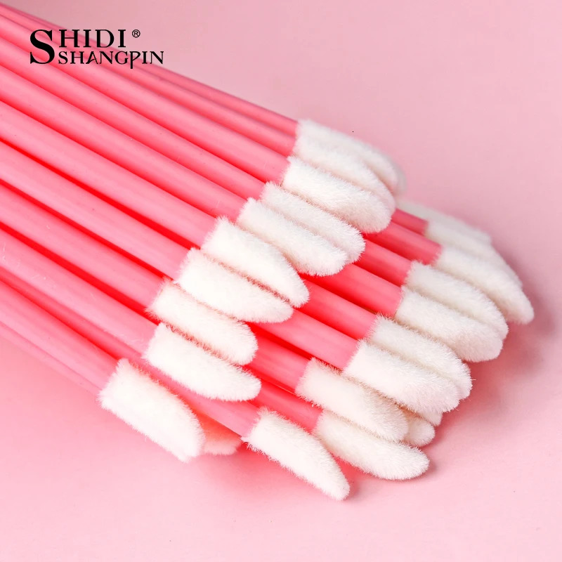 500/1000pcs Disposable Make Up Lip Brush Lipstick Gloss Wands Applicator Makeups Lip Brushes Extension Cosmetic Beauty Tools 240220