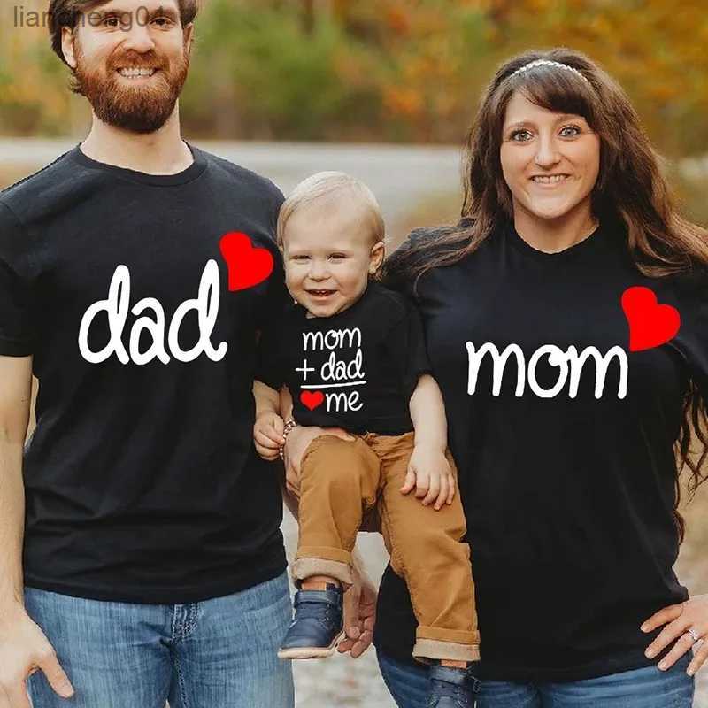 Family Matching Outfits Mom Dad Me Family Matching Outfits Father Daughter Son T Shirt Family Look Tops Tee Daddy Me Baby Kids Clothes Fathers Da
