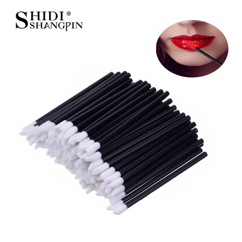 500/1000pcs Disposable Make Up Lip Brush Lipstick Gloss Wands Applicator Makeups Lip Brushes Extension Cosmetic Beauty Tools 240220