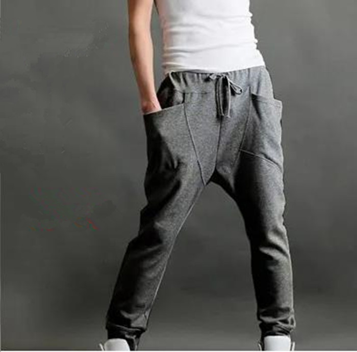XXL Casual Harem Pants Athletic Hip Hop Dance Sporty Hiphop Men's Sport Sweat Pants Slacks Loose Long Man Trousers Sweatpants Bottoms