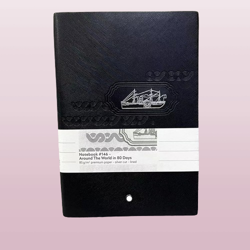 sell 146 Notepads Black blue Leather Cover Agenda Handmade Note Book luxurs Periodical Diary Business Notebook A52088515