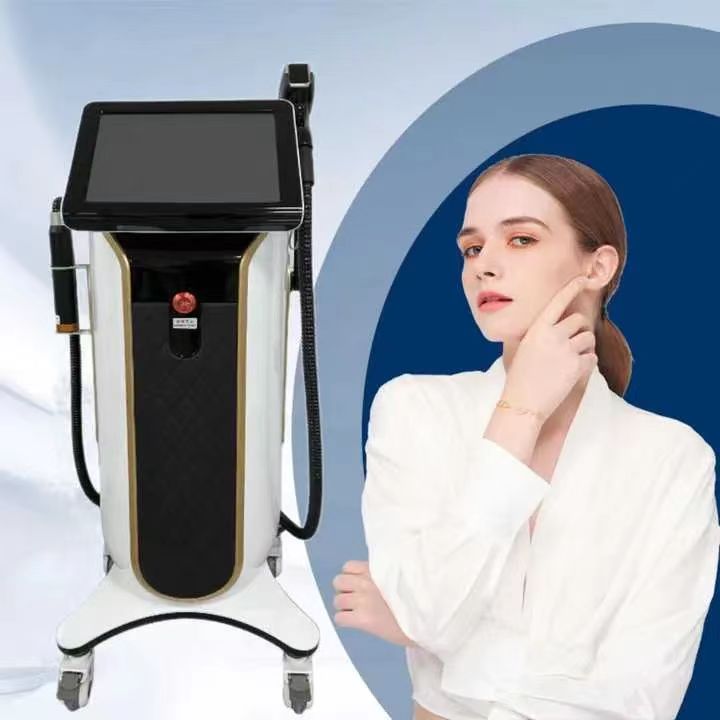 2 In 1 Picolaser Tattoo Removal 1064 nm 755nm 532nm Pico Q Switched Picosecond Laser Vertical Permanent 808 Diode Laser Hair Removal 2024