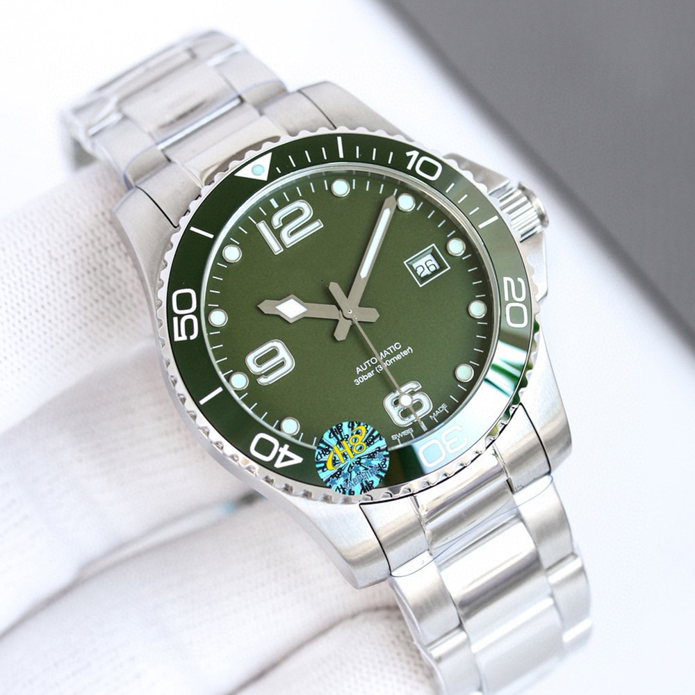 Conquest L3.781.4.56.6 AAAAA 5A Quality AF Factory Superclone 41MM Mens Watches Automatic Mechanical Clone ETA2824 Movement Concas Ceramic Bezel