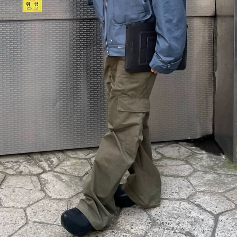 Original Grailz Pants Men Vintage Pants Straight Leg Loose Fitting Sanitary Pants Casual Loose Pants