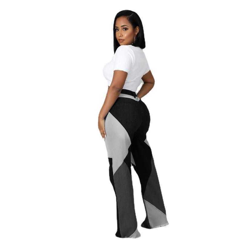 Women's Pants New pants advanced sense straight leg high waist high flares women Q240226