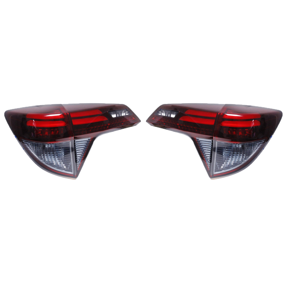 For Honda HRV LED Tail Light 16 Auto Parts Brake Reverse Parking Running Lights Taillight Assembly Streamer Turn Signal Rear Lamp