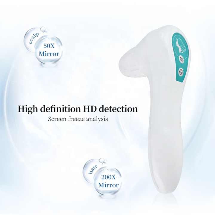 2024 Scalp Health Care Machine 7 in 1 Meridan Brush Scalp Massage Detox Hair Growth Accelerate 50X Follicle Detection Scalp Health Anti-inflammation