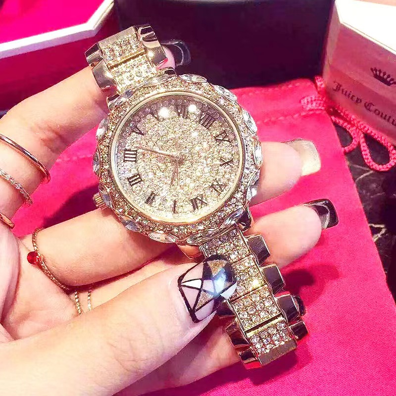 Great quality women Designer WristWatches fashion casual diamonds with box lady Luxury Dial 39mm quartz Watchs no489