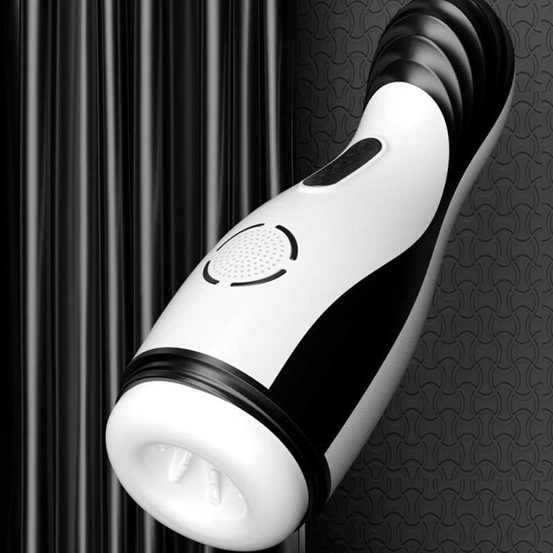 NXY Masturbators Men's Fully Automatic Airplane Cup Sex Products Adult Tools Electric Male Masturbation Appliance