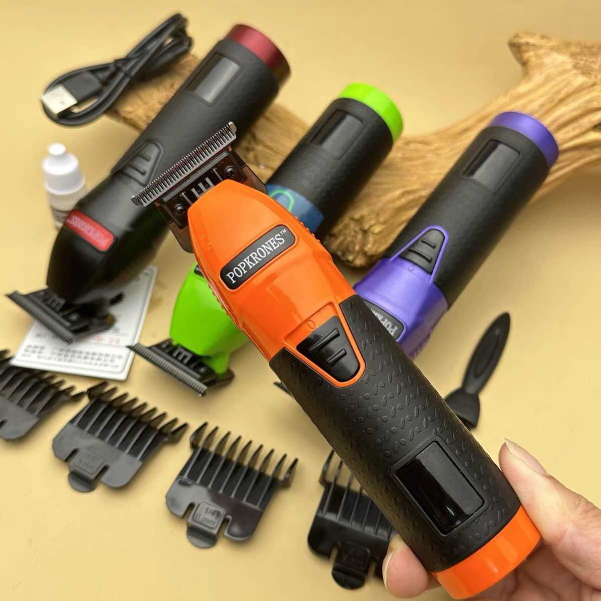 Hair Trimmer hair clipperProfessional men's hair clipperCordless hairdresser0 engraving Beard trimmerBarber shop Highend barber