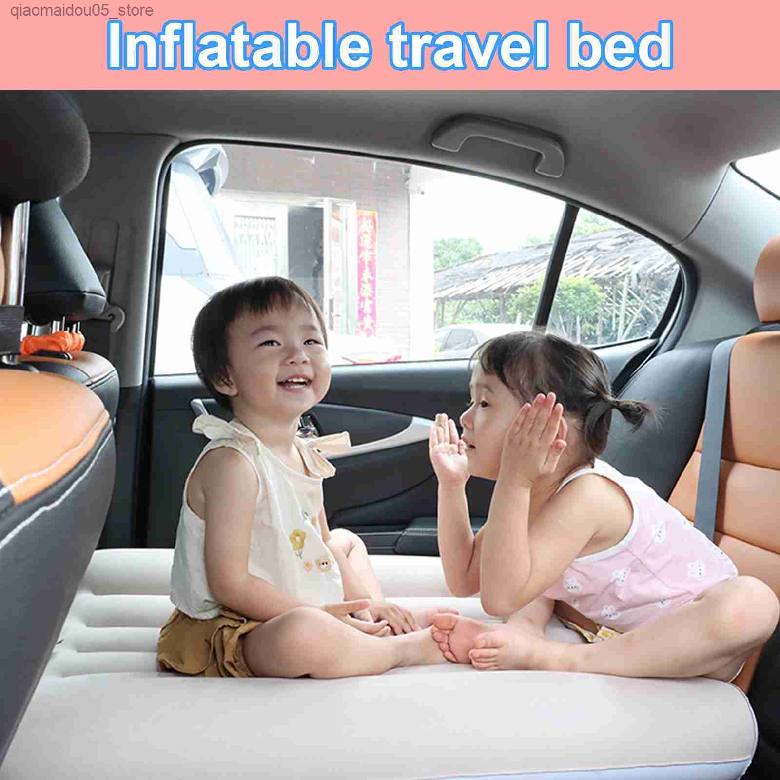 Bedding Sets Inflatable baby airplane mat travel bed sleeping air matte high-speed railway air mat indoor accessories for camping vehicles z250317