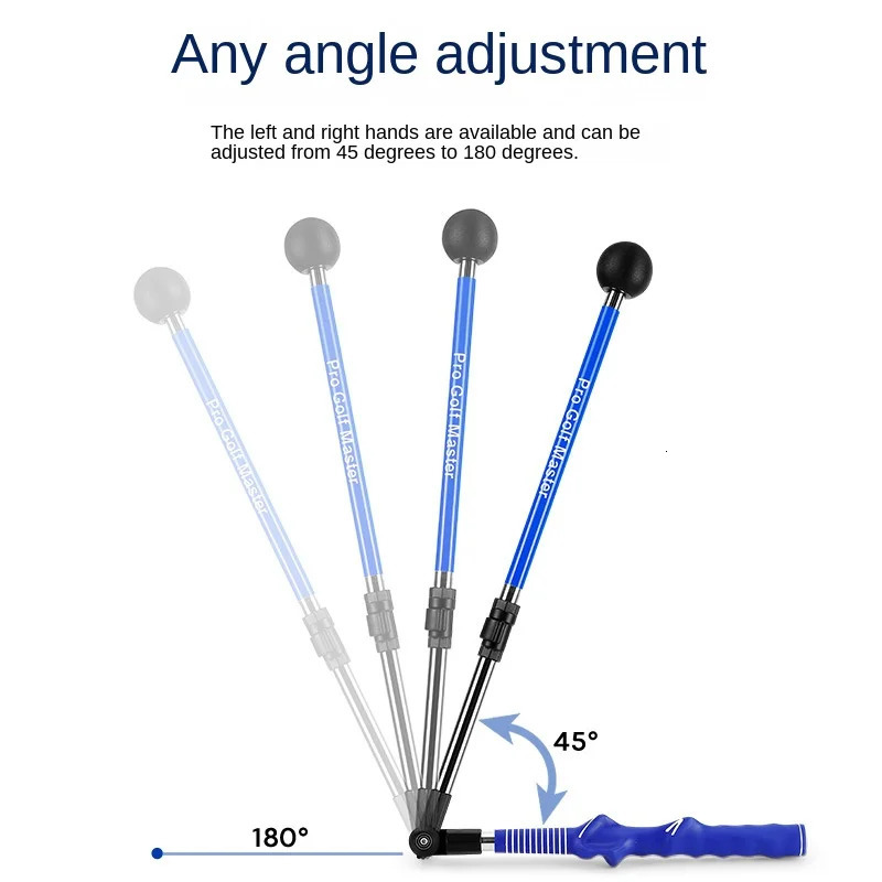 PGM Golf swing trainer Folding Correction Practitioner Adjustable Length Angle Beginner Available with Left Right Hands HGB023 240219
