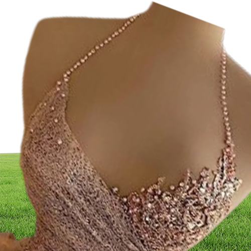 Dusty Pink Ruffles Short Cocktail Dresses Mini Prom Dress Beading Halter Lace Sequins Party Robes Vestido de Novia