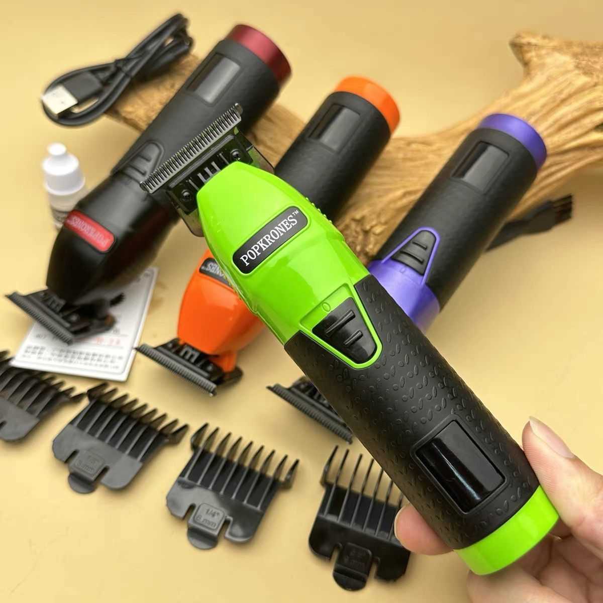 Hair Trimmer hair clipperProfessional men's hair clipperCordless hairdresser0 engraving Beard trimmerBarber shop Highend barber