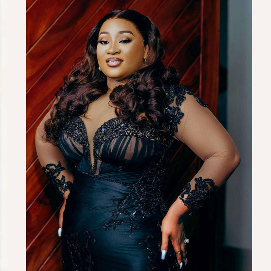 Newest Plus Size Aso Ebi Prom Dresses Illusion Mermaid Long Sleeves Lace Tulle Evening Formal Dress For Special Ocns Birthday Party Gowns Promdress Ga