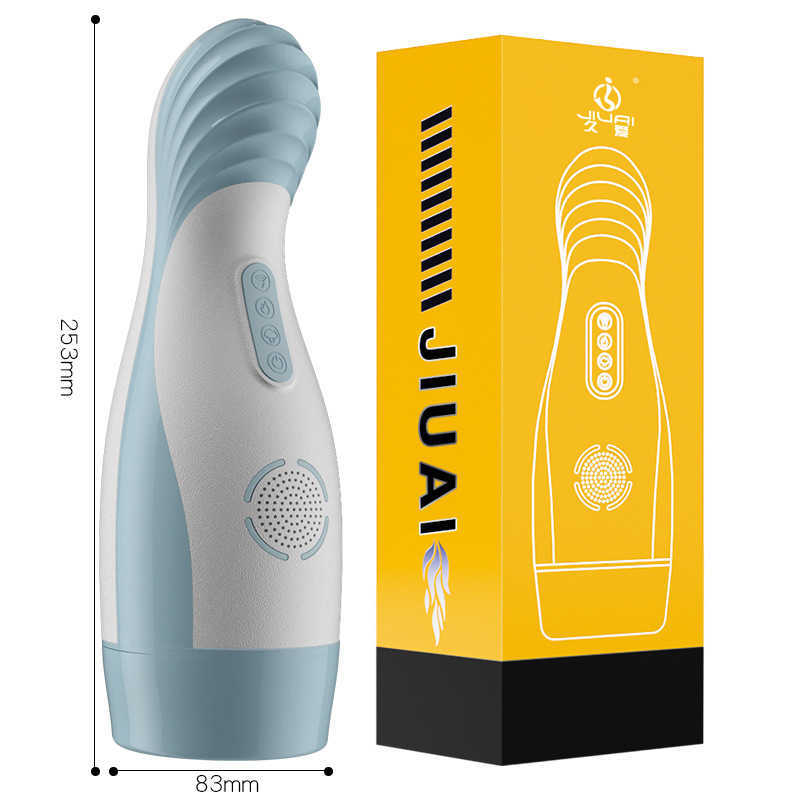 NXY Masturbators Men's Fully Automatic Airplane Cup Sex Products Adult Tools Electric Male Masturbation Appliance