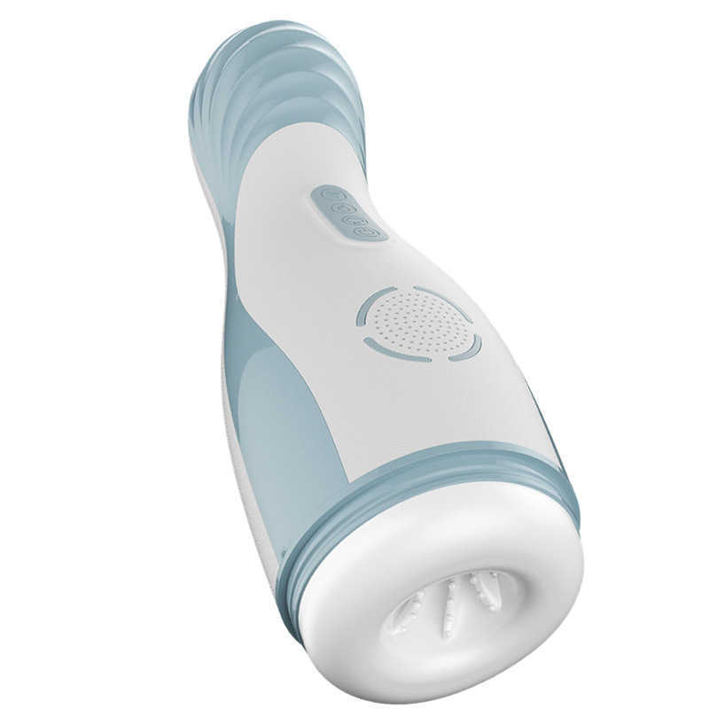 NXY Masturbators Men's Fully Automatic Airplane Cup Sex Products Adult Tools Electric Male Masturbation Appliance