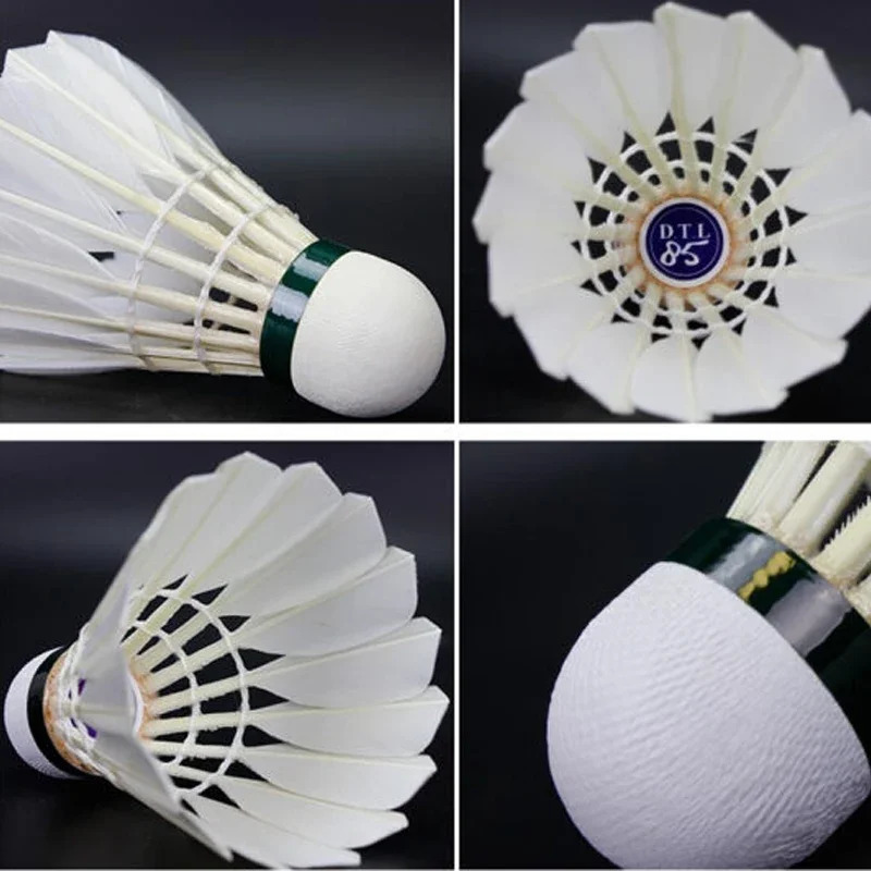 RSL badminton shuttlecock RSL81 82 83 84 85 Feather Shuttlecock Durability top grade duck feather for tournament 240223