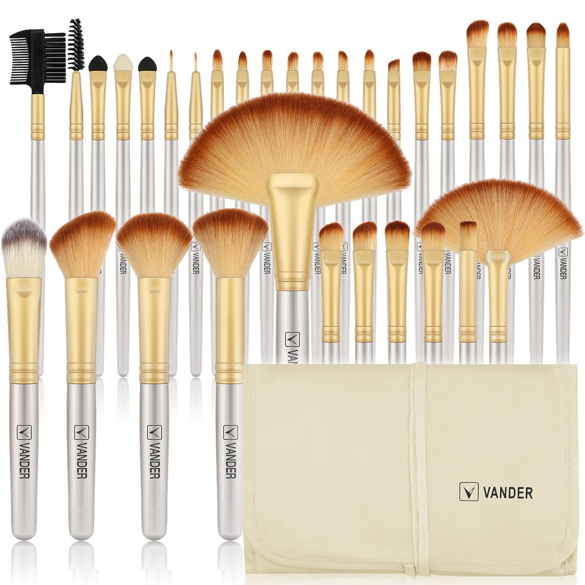 Makeup Brushes Set Professional Foundation Brush Soft Fluffy EyeShadow Cosmetics Blending Concealer Foundation Brush Beauty Tool 240220