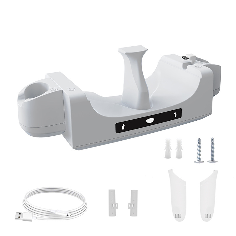 Oculus/Meta Quest 3vr Glasses Charging Base Vr Accessories Wall-Mounted Contact Handle Fixed Charger