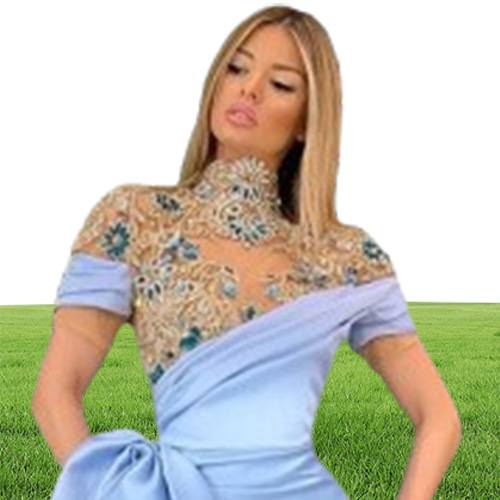 Dusty Pink Ruffles Short Cocktail Dresses Mini Prom Dress Beading Halter Lace Sequins Party Robes Vestido de Novia