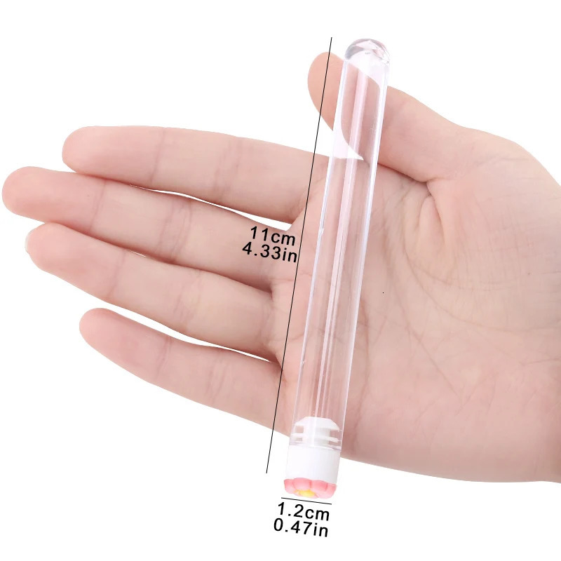 20Pcs DIY Mascara Wand Tube Resin Love Shape Decoration Disposable Eyelash Brush Dust-proof Lash Extension Supplies Makeup Tools 240220