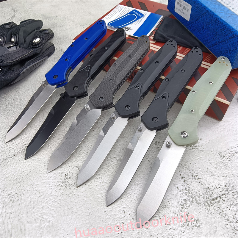 6 Models 940 Osborne Folding Knife D2 Blade Carbon Fiber Handles Easy To Carry Outdoor Tactical Hunting Hiking Pocket Knife Tools 9400 15080 535 15535 3300