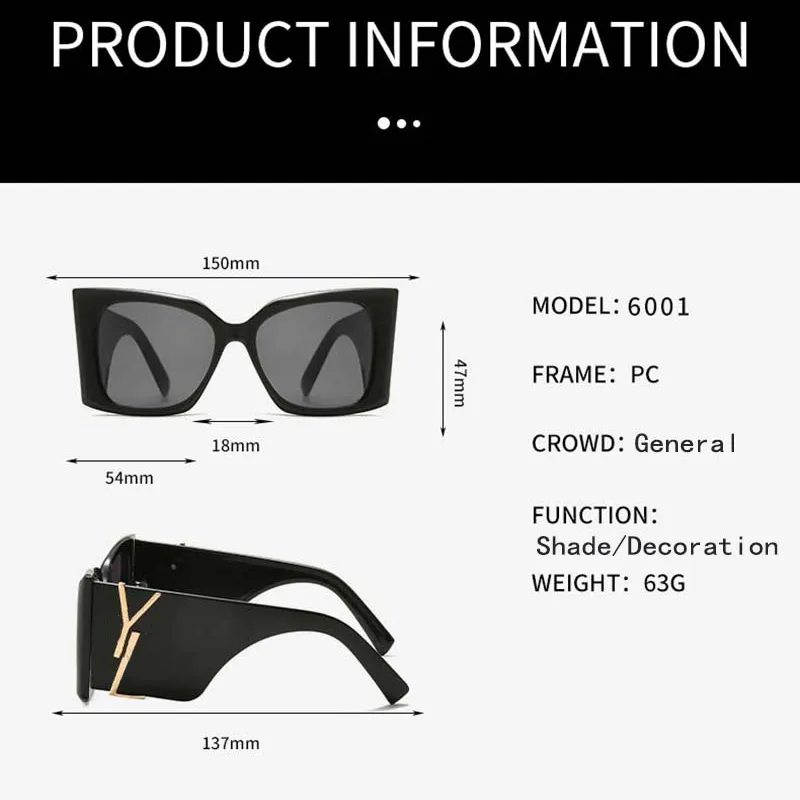 Sunglasses for women designer sunglasses luxurys glasses mens sun glasses high quality squared eyeglasses Outdoor wear essentials original box 11 colour for gift