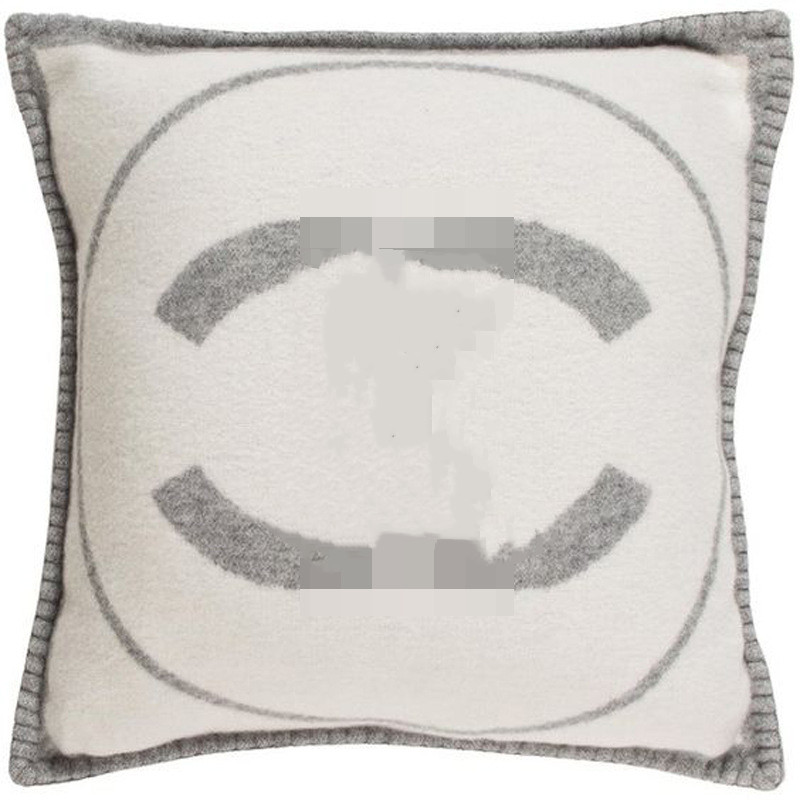 Simple Woven Jacquard Ins Pillow Cover Cushion Sofa Wool Pillow Nordic Home Pillowcase Knitted