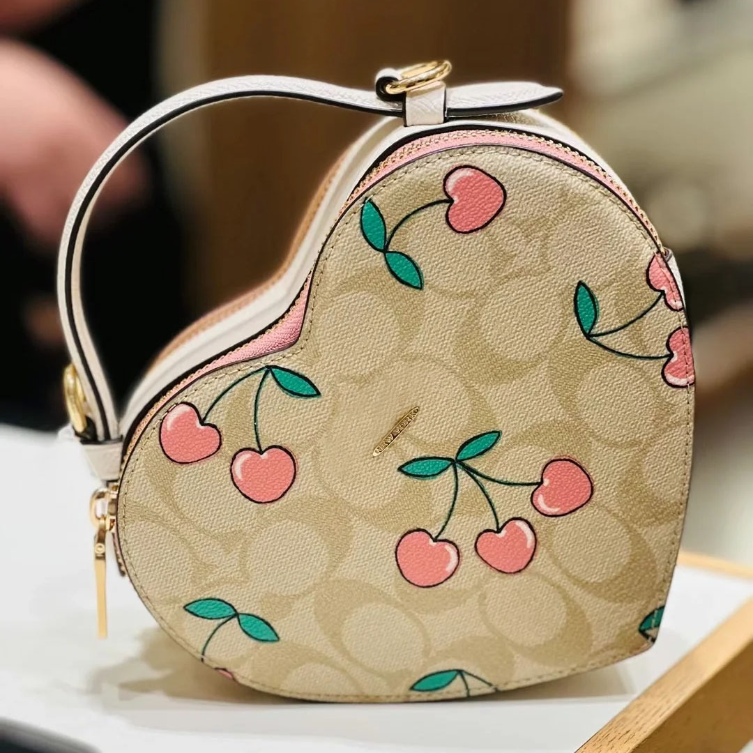 New High Quality Designer Bag Old Flower Love Cross Body Bag Shoulder Bag Women's Bag Luxury Bag Heart Stripe Crossbody Bag Wallet Purse