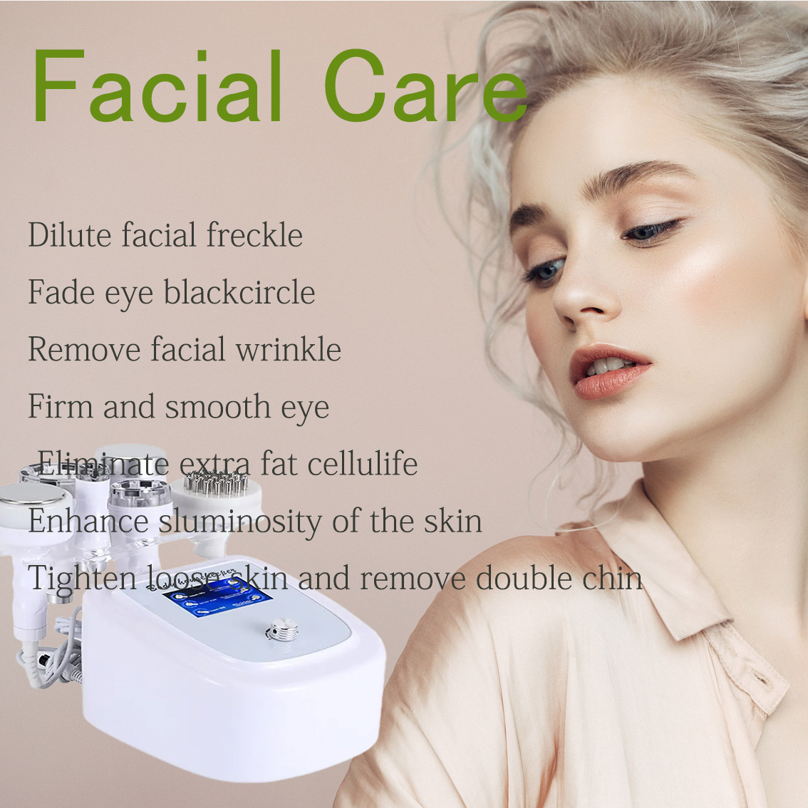 6 in 1 80k ultrasound lipocavitation rf fat burning machine vacuum cavitation system