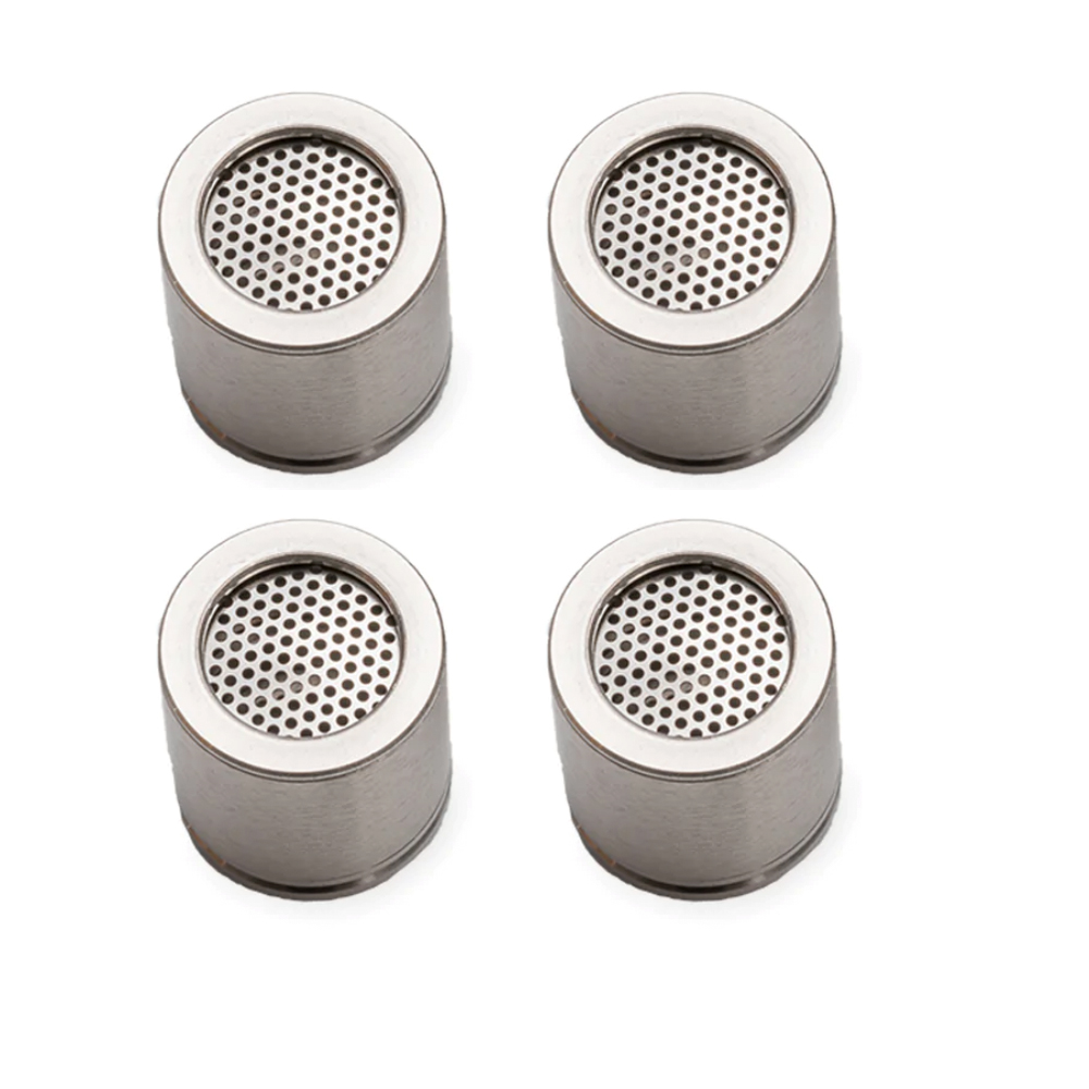 Osgree Smoking accessory 4PCS Stainless Steel Dosing Capsules for Arizer Solo 2 Air 2 max