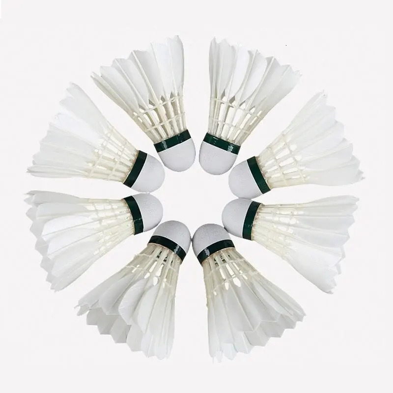 Victor CHAMPION NO1 Badminton Shuttlecock Duck Feather Flying Stability Durable Birdies professional Ball Battledore 240223