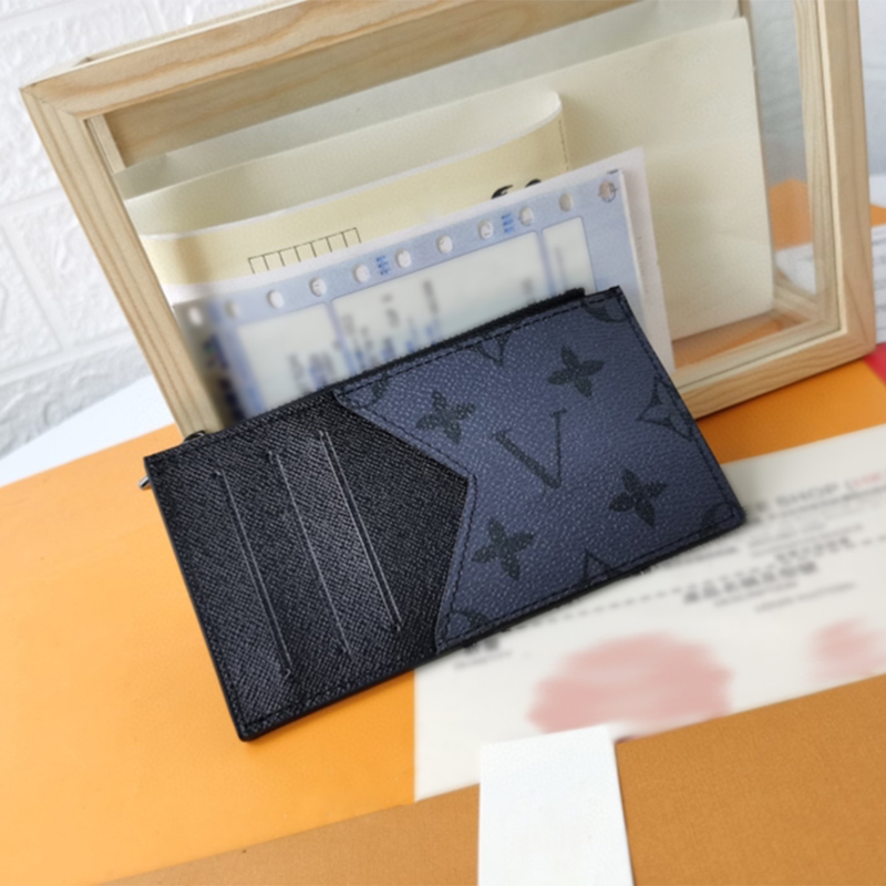 Designer mens wallet card holder purse luxury Business Card women card holder wallet discover the latest in fashion accessories Coin Purses Women with box dust bag