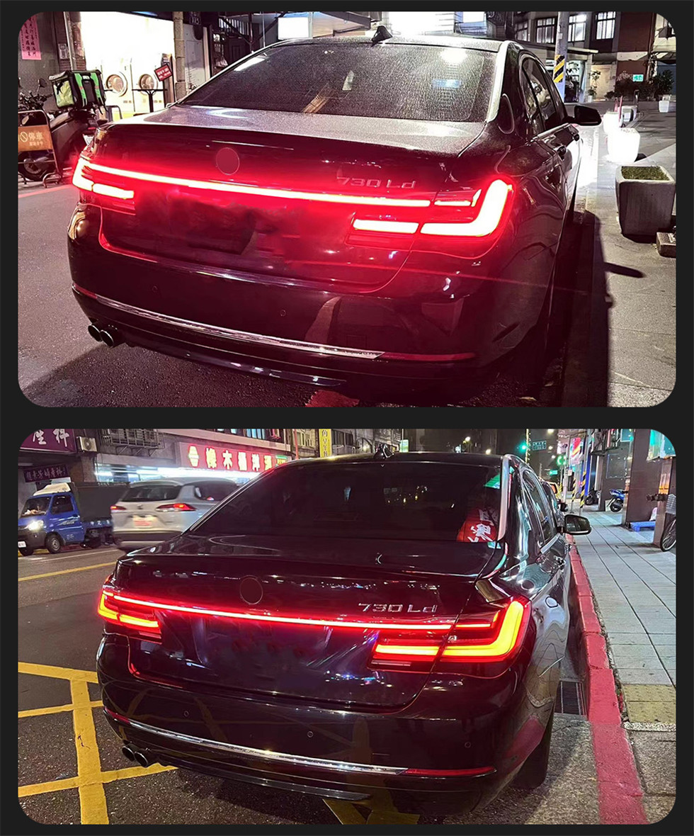 Car Styling for BMW 7 Series F02 LED Tail Light 2009-20 15 730I 740I 760I Rear Brake Lights LED Turn Signal Taillight