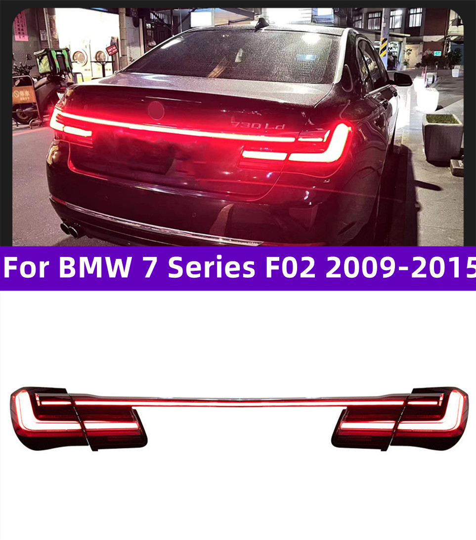 Car Styling for BMW 7 Series F02 LED Tail Light 2009-20 15 730I 740I 760I Rear Brake Lights LED Turn Signal Taillight