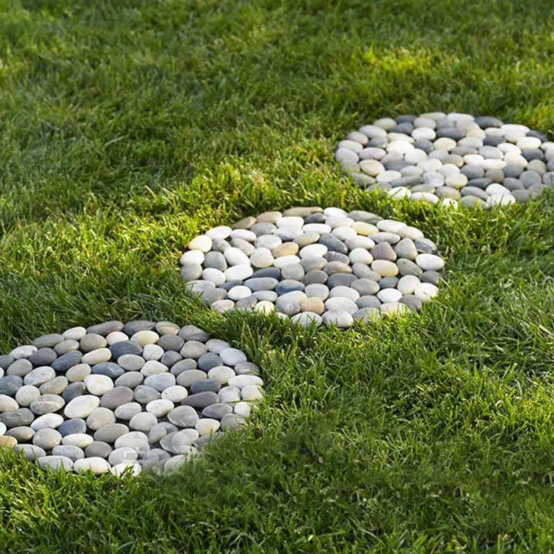 Garden DIY Plastic Mold Path Pavement Model Concrete Stepping Stone Cement Brick Maker JAN88 240220
