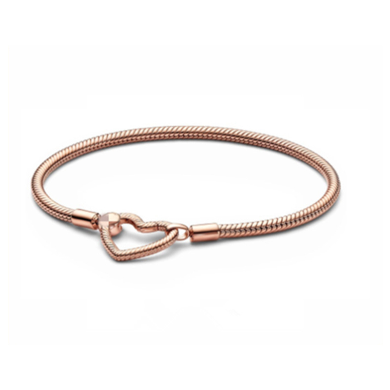 S925 Sterling Silver Hiphop Cuban Miami Chain Bracelets Men Women with Original BOX fits pan Authentic Birthday Gift Christmas Jewelry BR049