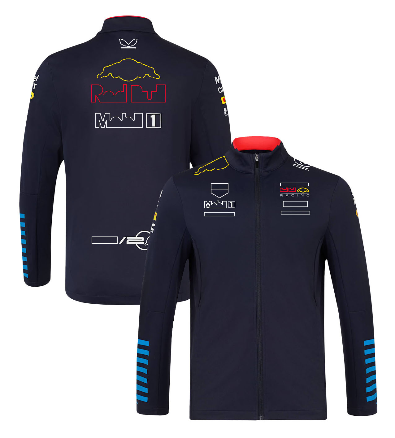 2024 F1 Formula 1 Team Softshell Jakcet Hoodie Racing New Season Teamwear Sweat Driver Hooded Sweatshirt Men Vest Pullover free shipping