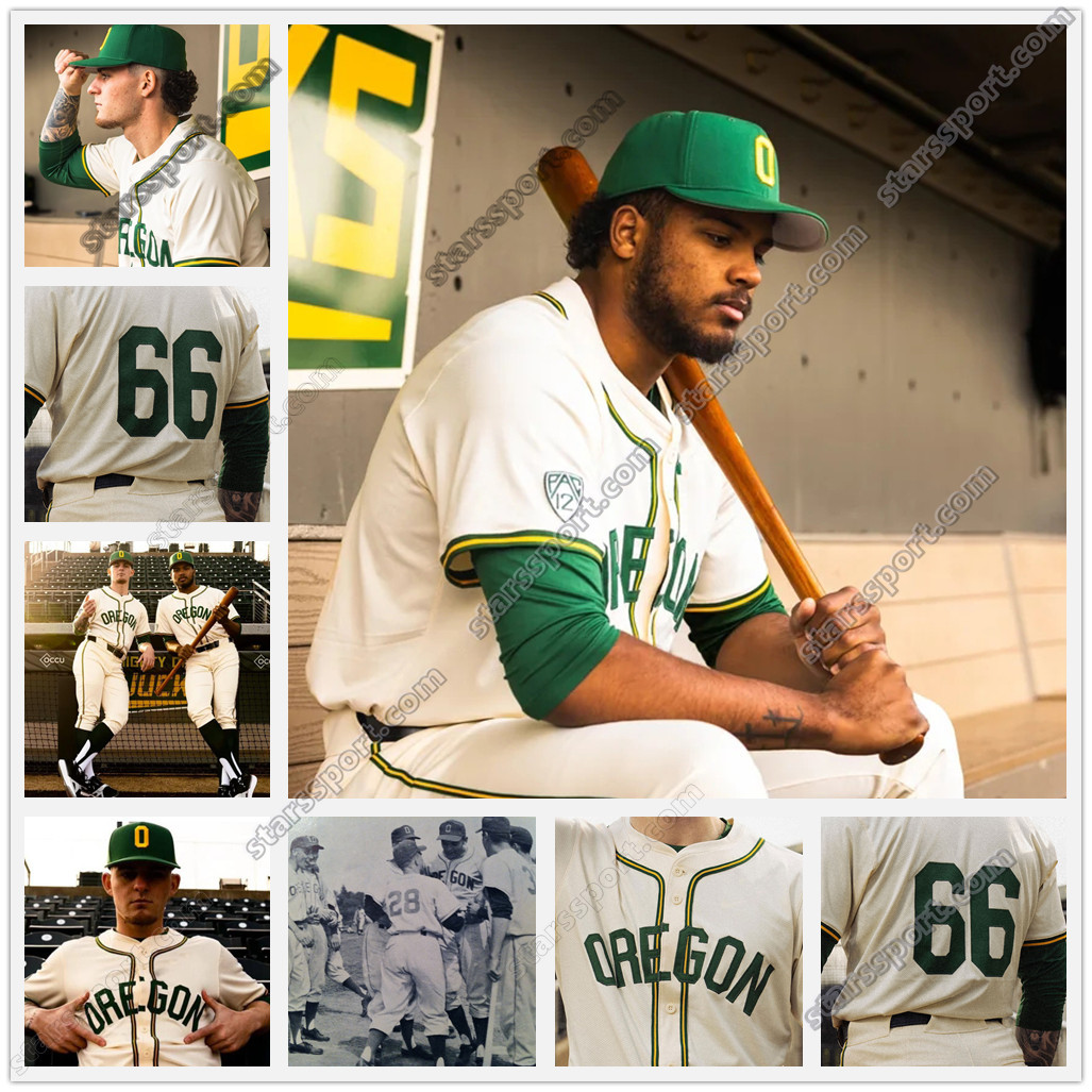 2024 Oregon Ducks 1954 Throwback Uniforms New Men Women Youth jersey Custom Name Any Number All Stitch Baseball Jersey