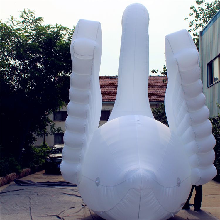 Giant Inflatable Balloon Swan Mascot For City Event Decoration or Advertising Inflatables