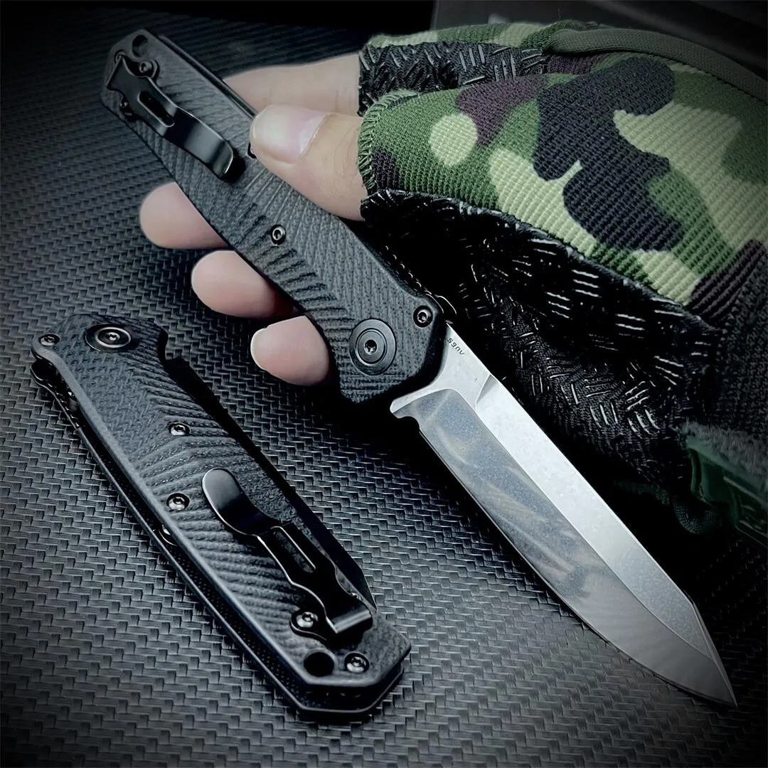 2025 hot Higher Quality Tactical 8551BK Mediator Folding Knife S90V Blade G10 Handle Outdoor Hunt Pocket Knives 940 3300 9551 535 9552 15080 15535 Too