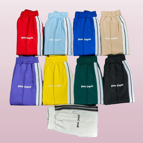 s Pants 22SS Logo letters Striped Side Zipper Retro Campus Men Women Sports Casual Pants 4109 03