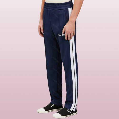 s Pants 22SS Logo letters Striped Side Zipper Retro Campus Men Women Sports Casual Pants 4109 03