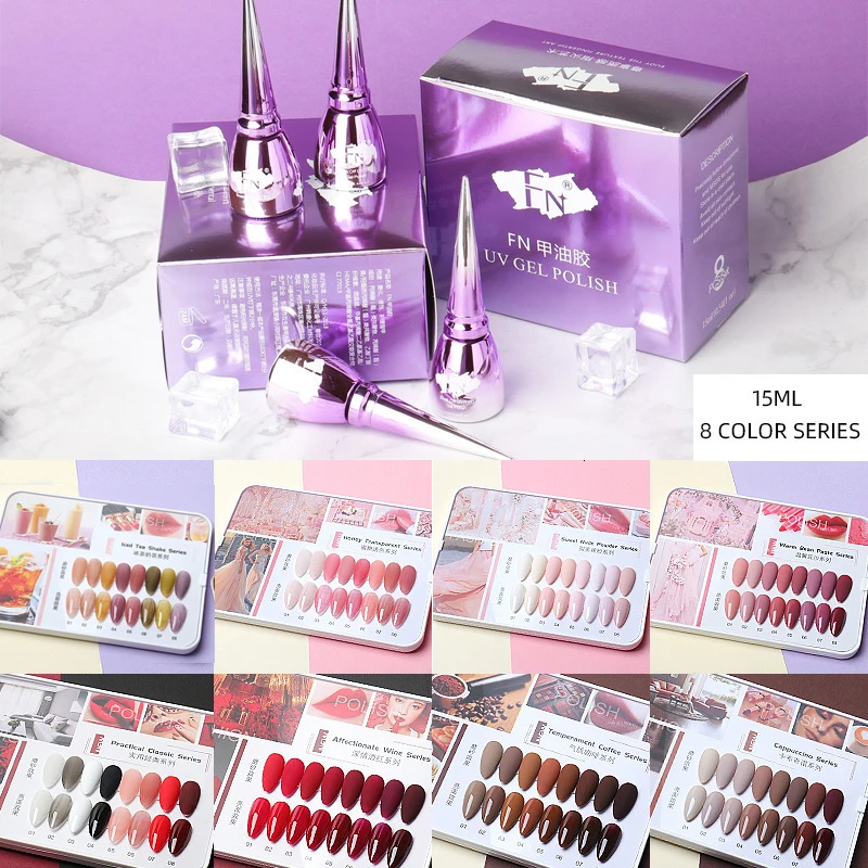 112 Color 15ml UV Nail Gel Polish for Professional Salon Art Gels Semi Permanent High Quality Soak Off Varnish Lacquer 240219