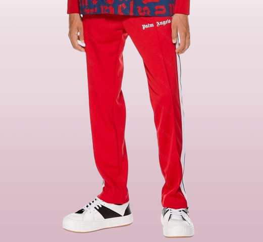 s Pants 22SS Logo letters Striped Side Zipper Retro Campus Men Women Sports Casual Pants 4109 03