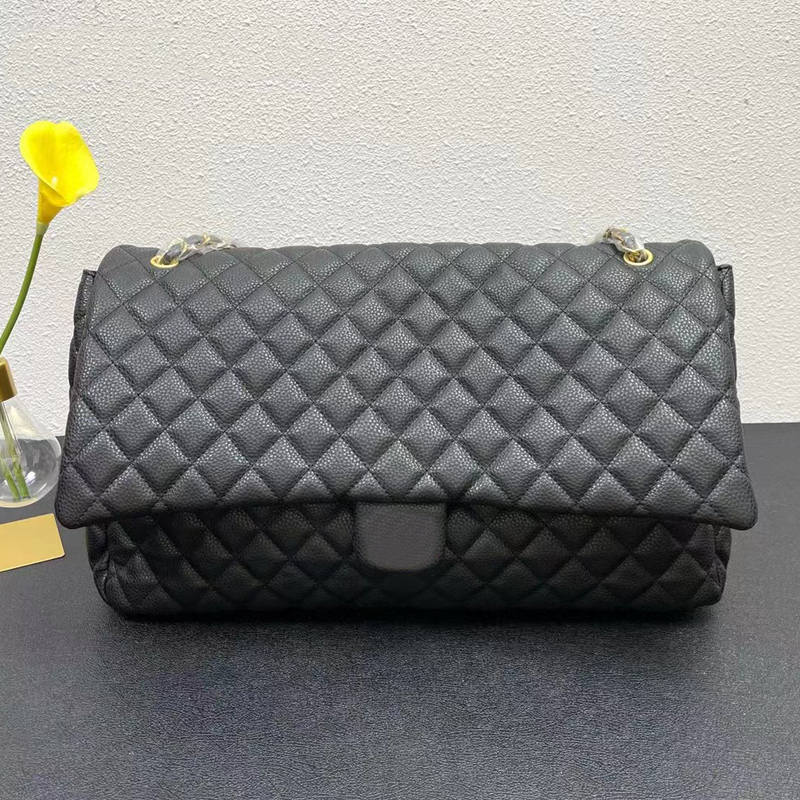 Designer bag Classic Maxi Flap Bag Fashion womens bags Leather chain Cowhide Lambskin Black Cross body Purse Quilted handbags