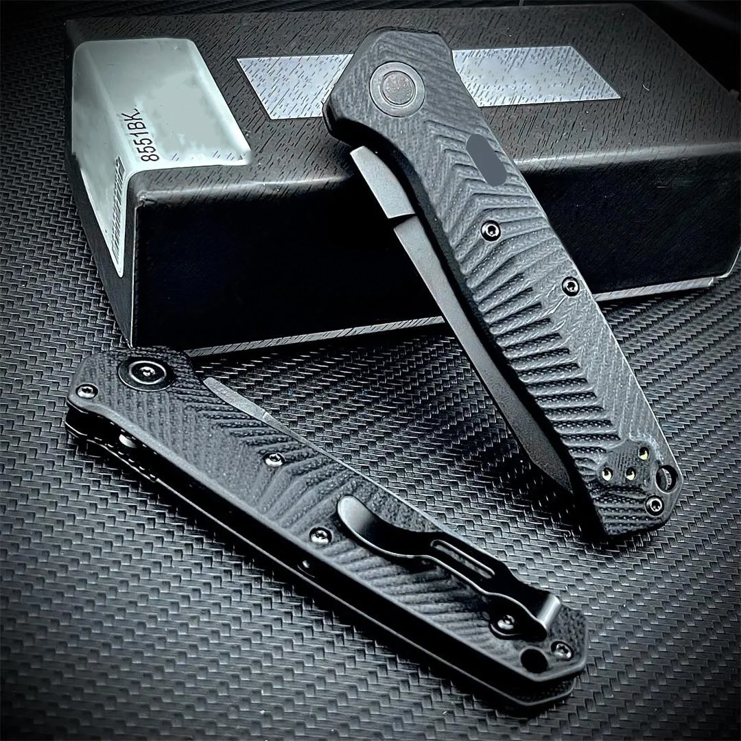 2025 hot Higher Quality Tactical 8551BK Mediator Folding Knife S90V Blade G10 Handle Outdoor Hunt Pocket Knives 940 3300 9551 535 9552 15080 15535 Too