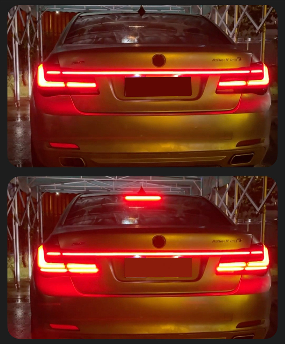 Car Styling for BMW 7 Series F02 LED Tail Light 2009-20 15 730I 740I 760I Rear Brake Lights LED Turn Signal Taillight