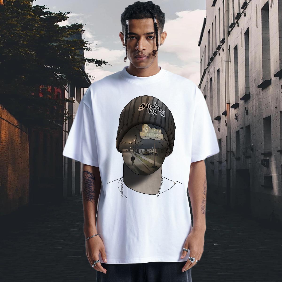 Classic T shirt Home Outdoor Cotton Breathable Tshirts Brand Custom Cartoon Polos